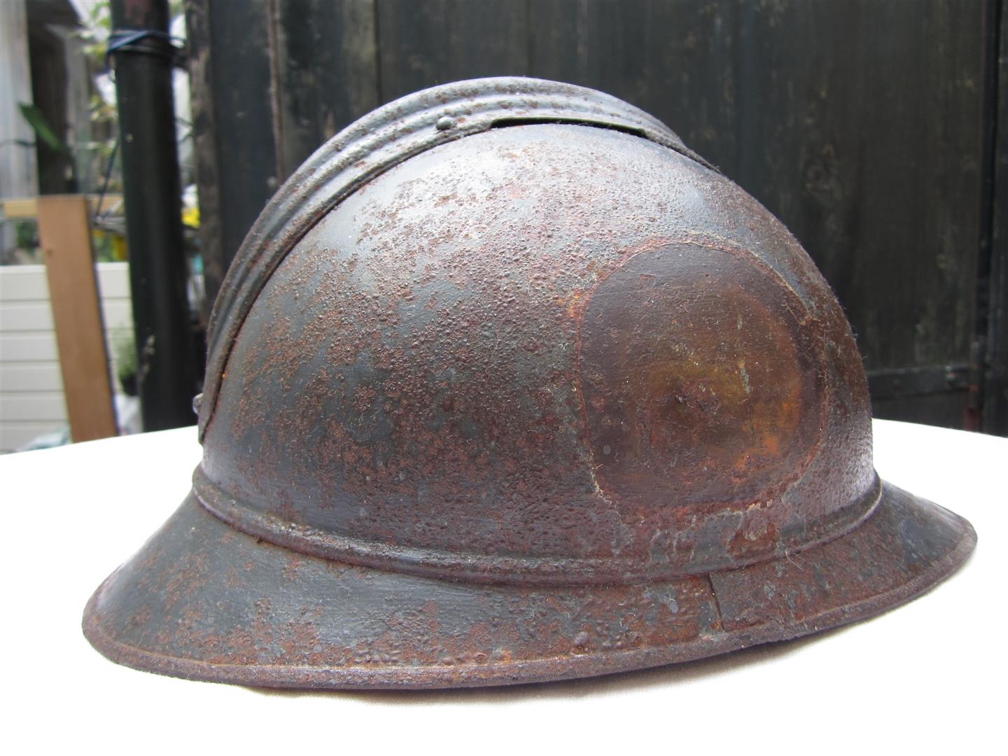 WW1 French Artillery Helmet
